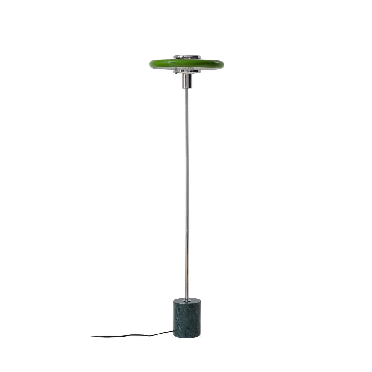 Branford 51 1/4" Green Marble Floor Lamp