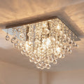 Annica 16 3/4" Chrome Ceiling Light