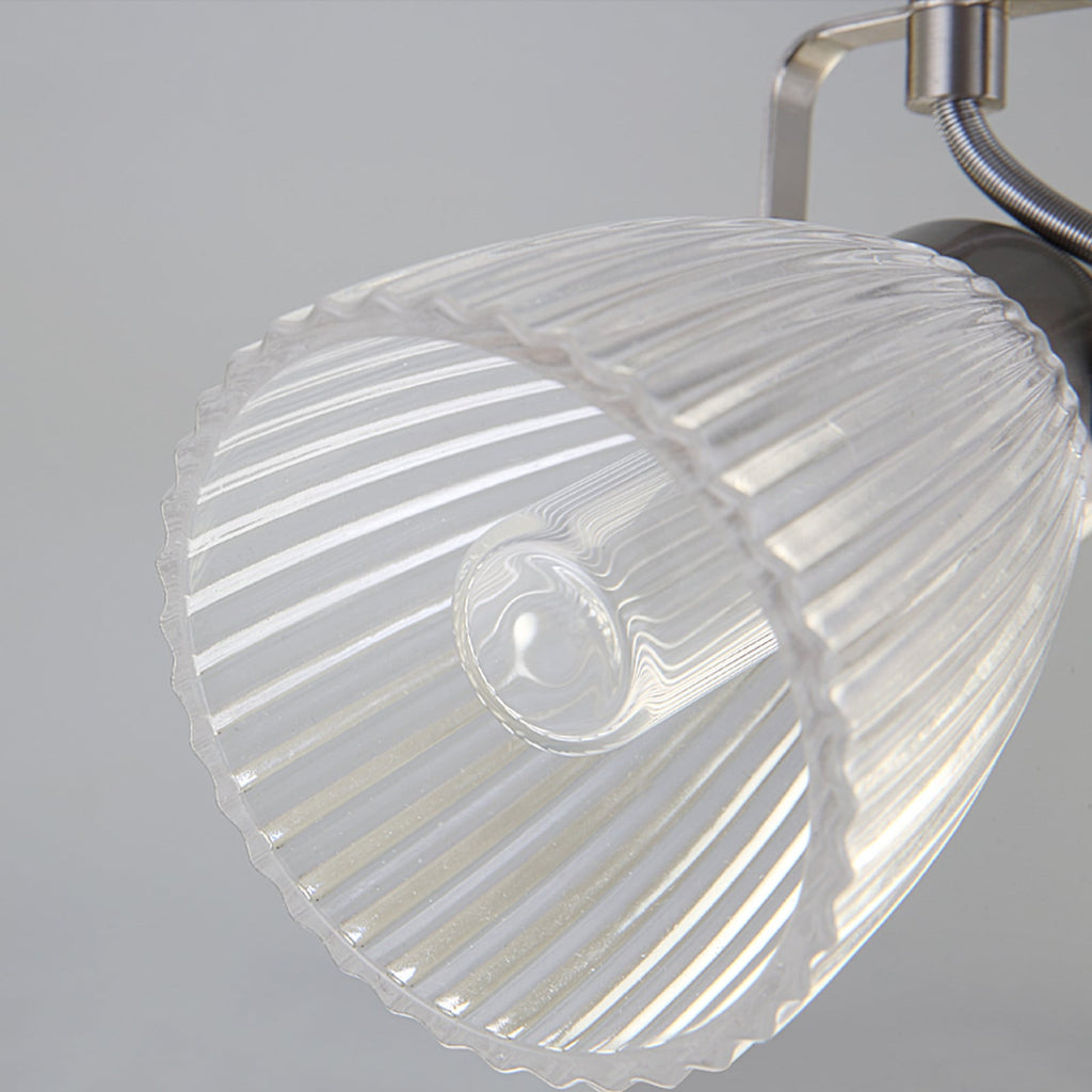 Kara 12 1/2" Glass Vanity Light
