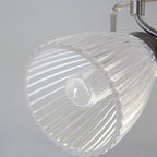 Kara 12 1/2" Glass Vanity Light