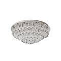 Lucande Antonino ceiling lamp, Ø 21.6 inches, 8-bulb, crystal