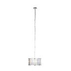 Naomi 16" Chrome Crystal Pendant Light