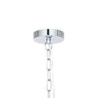 Naomi 16" Chrome Crystal Pendant Light