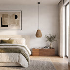 Lyla 7 1/4" Natural Hemp Cord Pendant Light