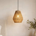 Lyla 7 1/4" Natural Hemp Cord Pendant Light