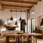 Trebale 35 3/4" Black Pendant Light
