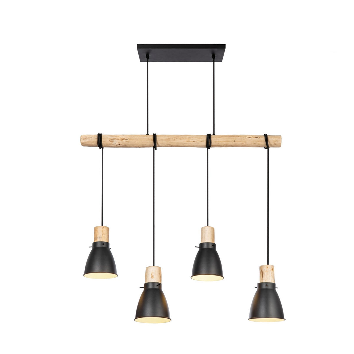 Trebale 35 3/4" Black Pendant Light