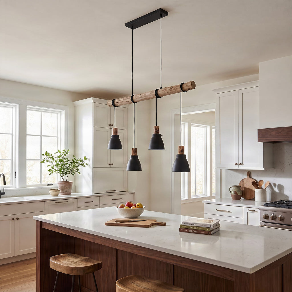 Trebale 35 3/4" Black Pendant Light