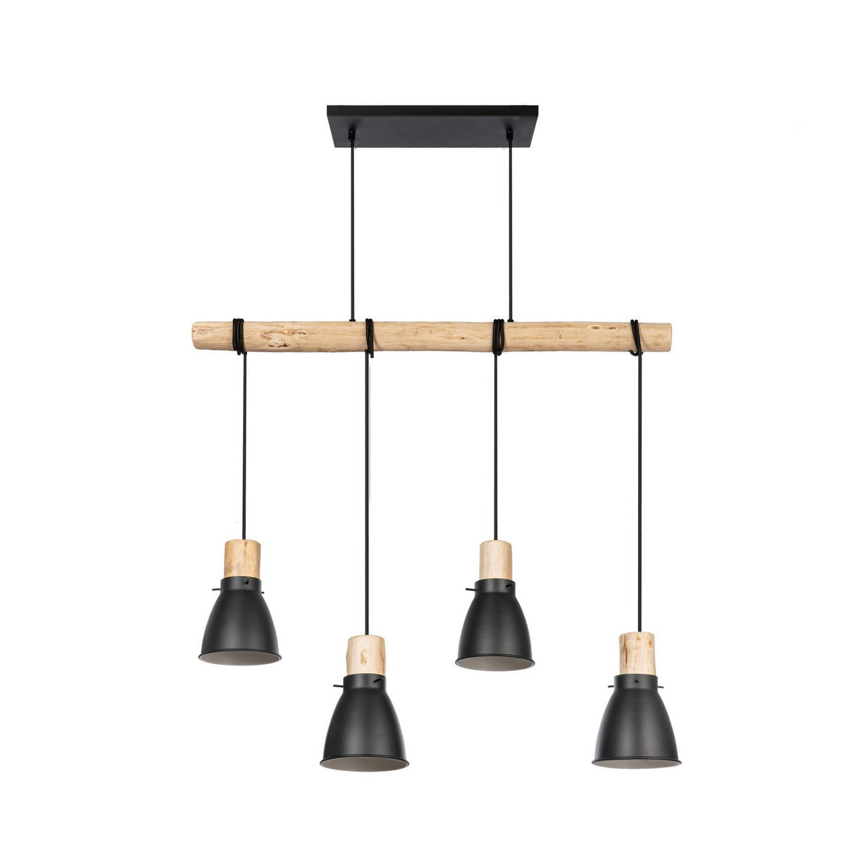 Trebale 35 3/4" Black Pendant Light