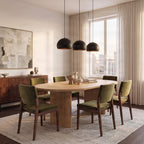 Tarjei 47 1/4" Black and Gold Pendant Light