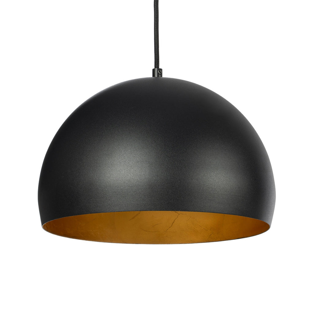 Tarjei 47 1/4" Black and Gold Pendant Light