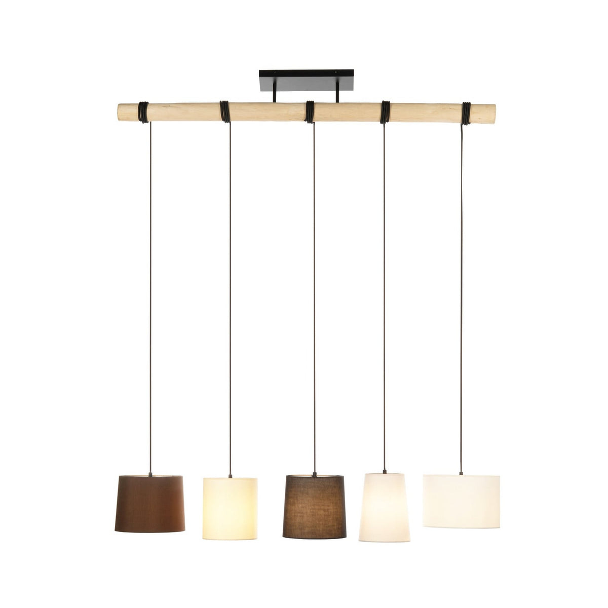 Amilia 51 3/4" Gray-Beige Pendant Light