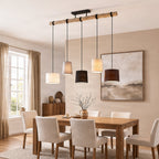 Amilia 51 3/4" Gray-Beige Pendant Light