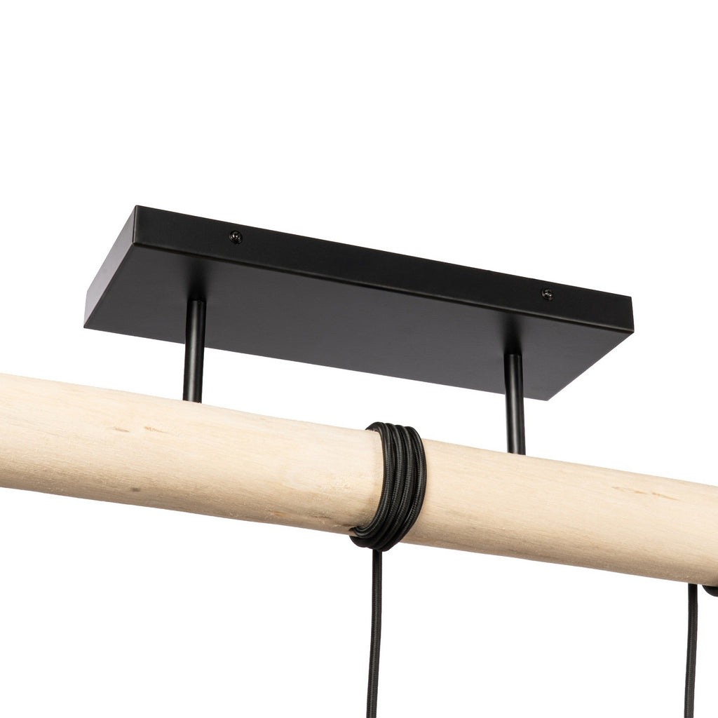Amilia 51 3/4" Gray-Beige Pendant Light