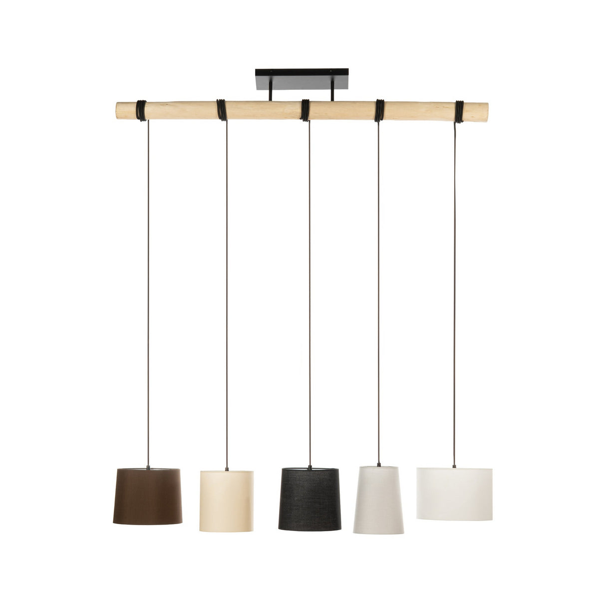 Amilia 51 3/4" Gray-Beige Pendant Light