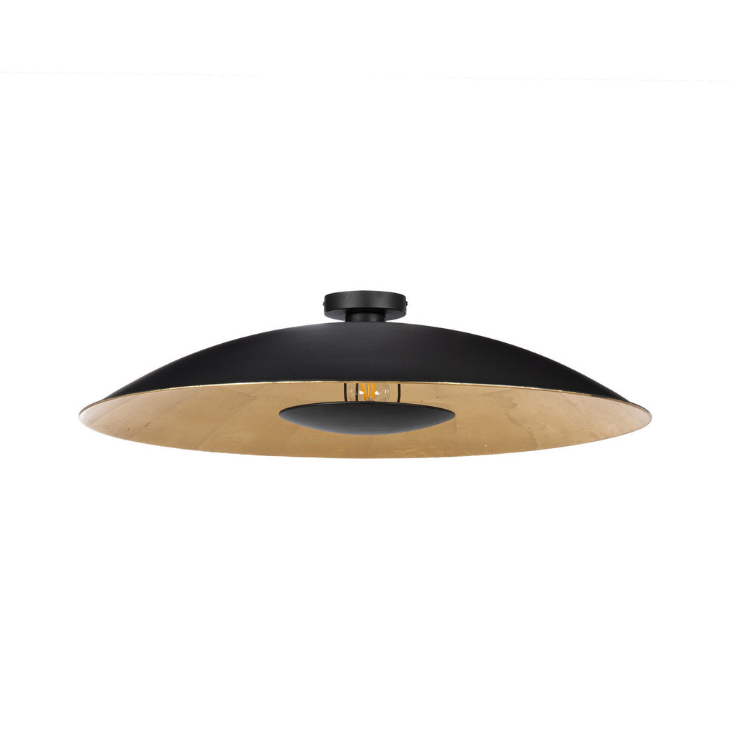 Lucande Narisara Ceiling Light, 31.5 in, black/gold