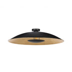 Lucande Narisara Ceiling Light, 31.5 in, black/gold