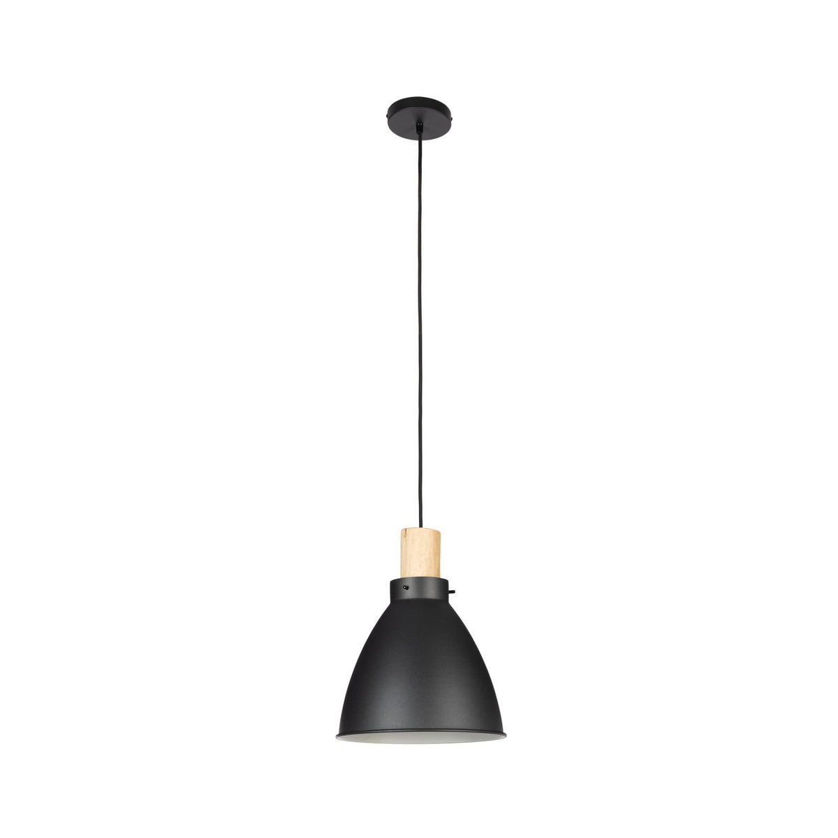 Trebale 11 1/4" Black Pendant Light