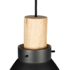 Trebale 11 1/4" Black Pendant Light