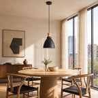 Trebale 11 1/4" Black Pendant Light