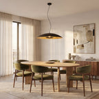 Narisara 31 1/2" Black and Gold Pendant Light