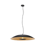 Narisara 31 1/2" Black and Gold Pendant Light