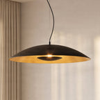 Narisara 31 1/2" Black and Gold Pendant Light