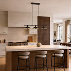 Narisara 46 1/2" Black and Gold Pendant Light