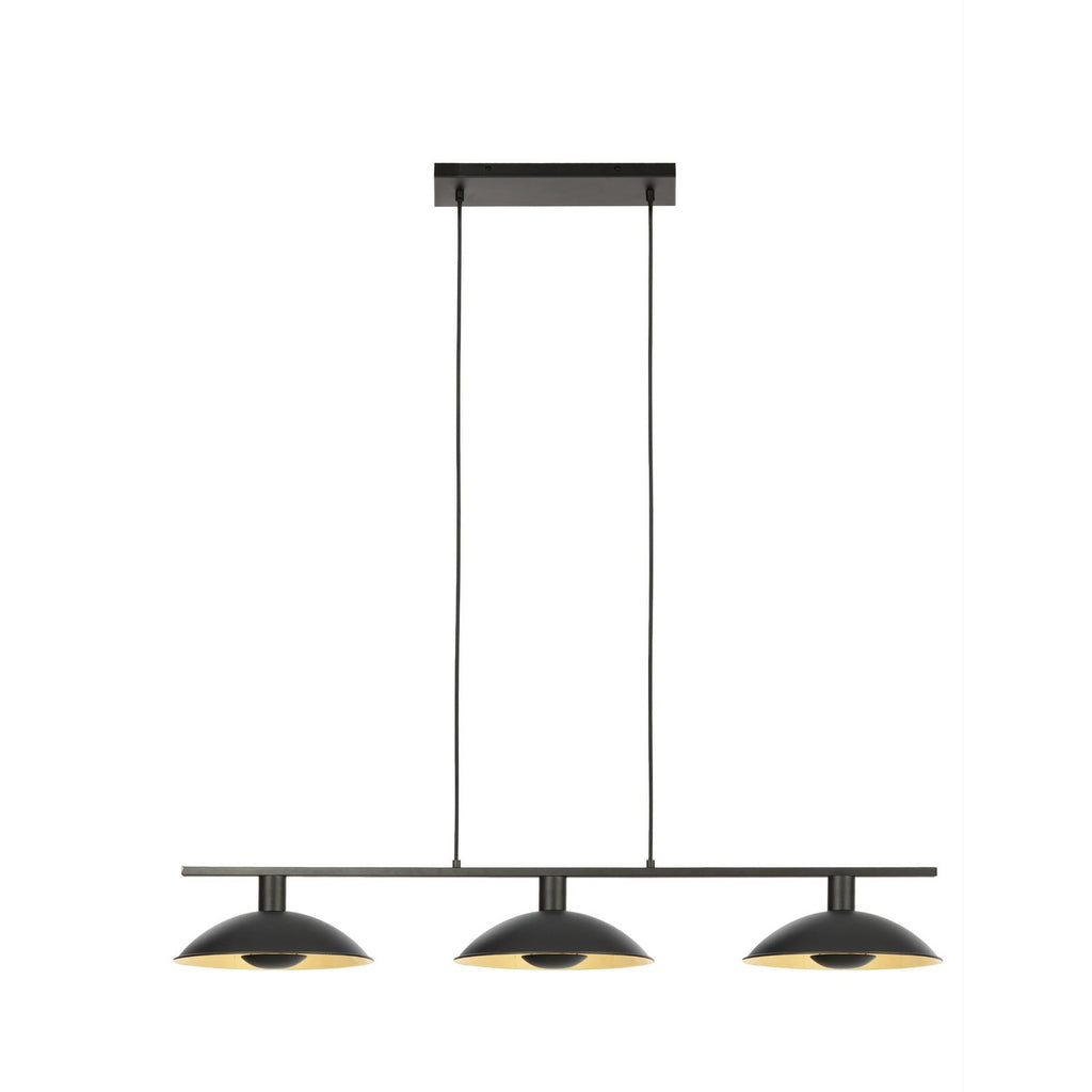 Narisara 46 1/2" Black and Gold Pendant Light