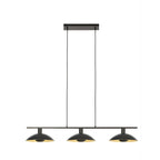 Narisara 46 1/2" Black and Gold Pendant Light