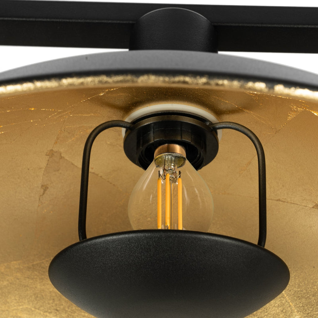 Narisara 46 1/2" Black and Gold Pendant Light