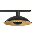 Narisara 46 1/2" Black and Gold Pendant Light