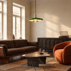 Branford 14" Green Pendant Light