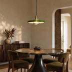 Branford 14" Green Pendant Light