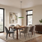 Branford 14" Green Pendant Light
