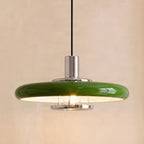 Branford 14" Green Pendant Light