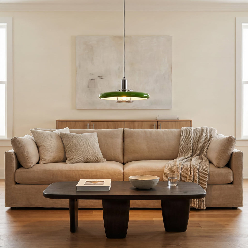 Branford 14" Green Pendant Light