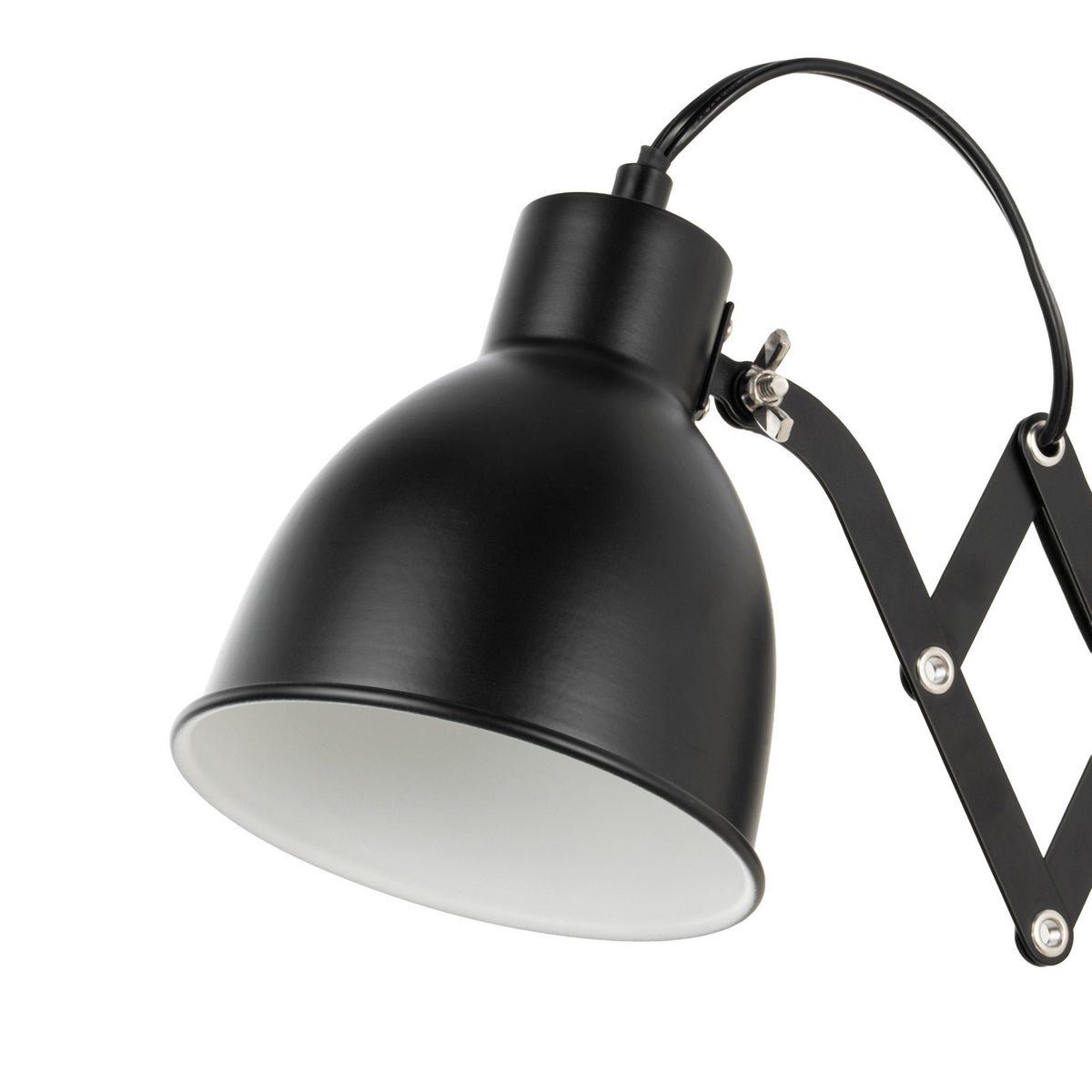 Merle 8 3/4" Black Wall Sconce with Reading Light