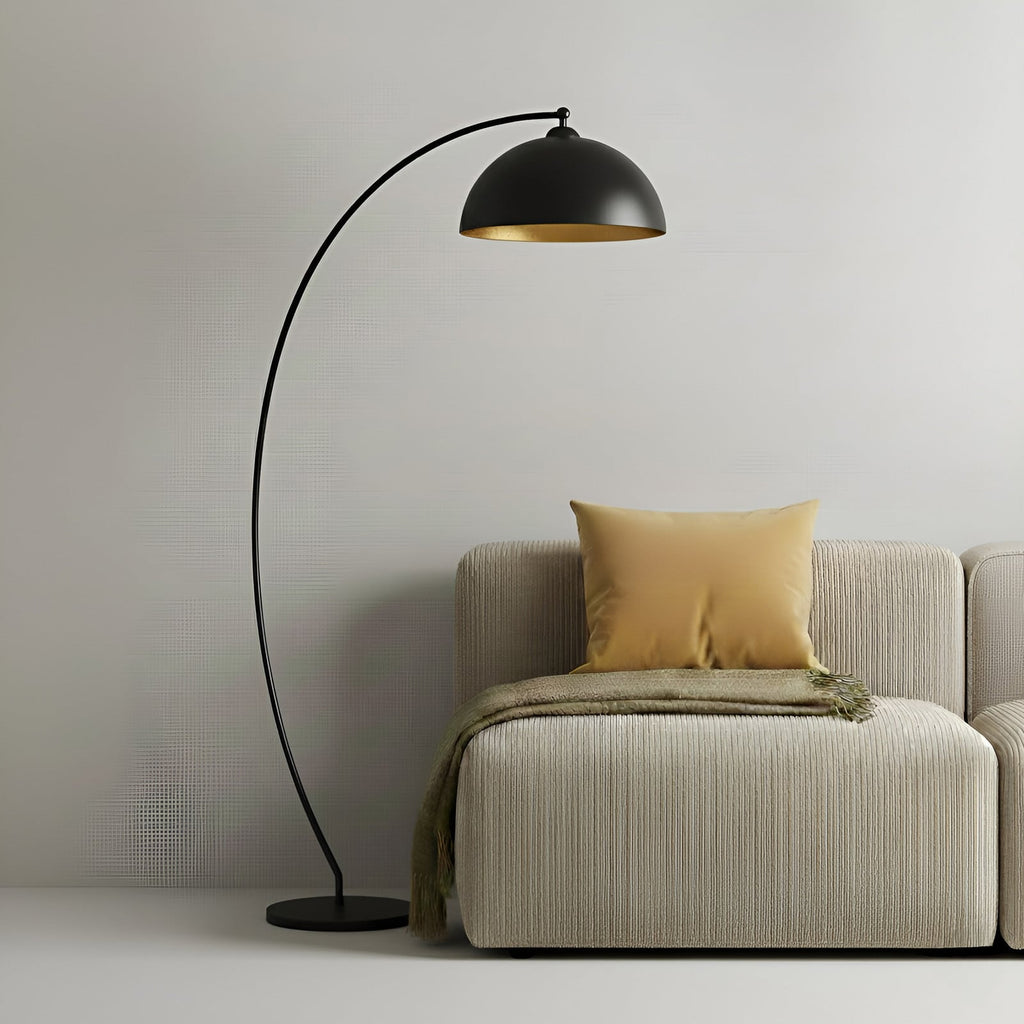 Jonera 71" Black Arch Light