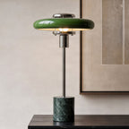 Branford 18 1/4" Green Marble Table Lamp