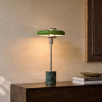 Branford 18 1/4" Green Marble Table Lamp