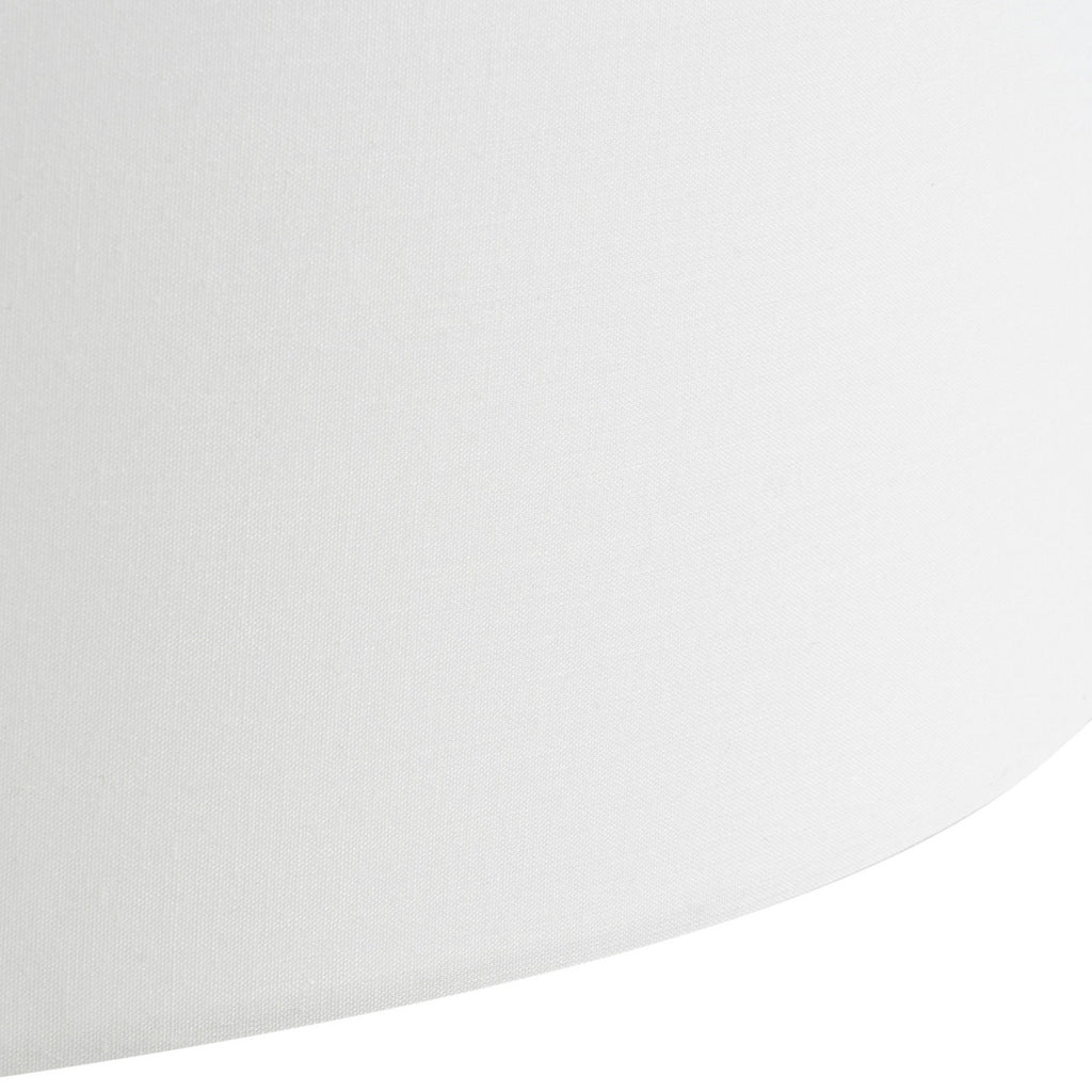 Parsa 65 3/4" White Fabric Floor Lamp