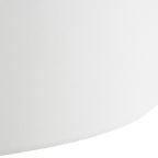 Parsa 65 3/4" White Fabric Floor Lamp