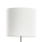 Parsa 65 3/4" White Fabric Floor Lamp