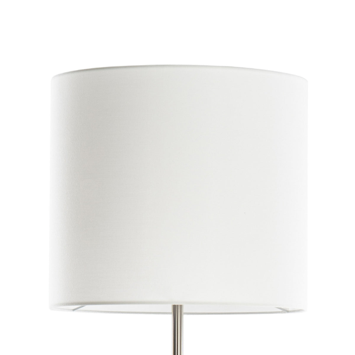 Parsa 65 3/4" White Fabric Floor Lamp
