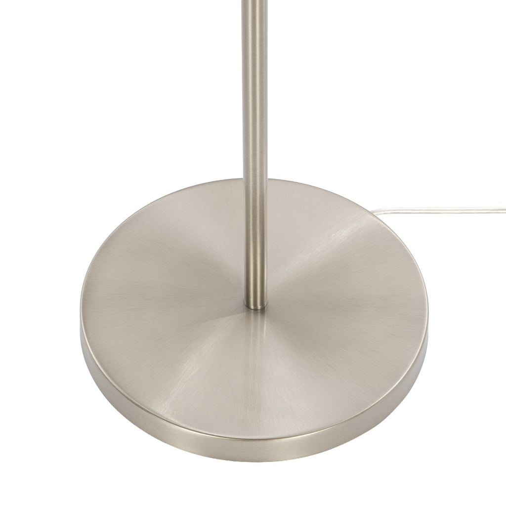 Parsa 65 3/4" White Fabric Floor Lamp