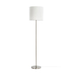 Parsa 65 3/4" White Fabric Floor Lamp