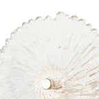 Lucande Flora wall light, multi-bulb, gold/clear