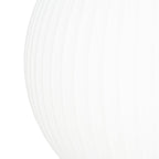 Lucande Dante pendant light, Ø 13.8 inches, brass/opal