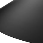 Lucande Amelia pendant light, 1-bulb, 17.7 in, black